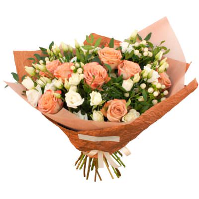 Букет живых цветов «Утренняя роса»