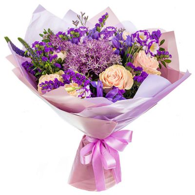 Сезонный букет «Лавандовый шик»