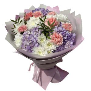 Премиальный букет из цветов «Цветочный вернисаж»